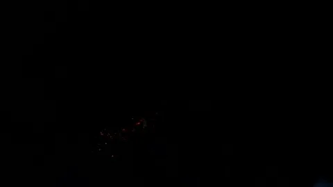 Explosion In Night Background Stock-Footage 294279677