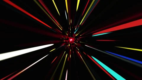 An explosion or rapid movement through space. 動画素材 300342688