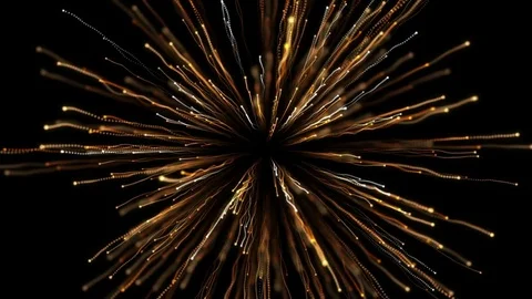 Explosion Orange White Stock-Footage 69738813