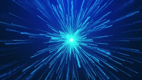 Explosion Particle Blue Loop Background Stock Footage 274419720