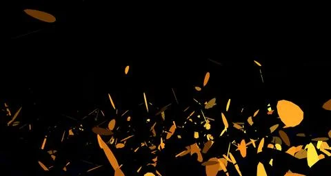 Explosion particle effect 2d image Stock Photos