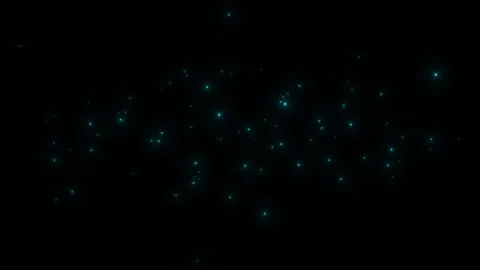 Explosion of particles, bright sparkling fast particles scatter from the center  Stock Footage 254883021
