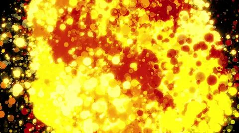 Explosion of particles with cosmic glow Stock Illustration