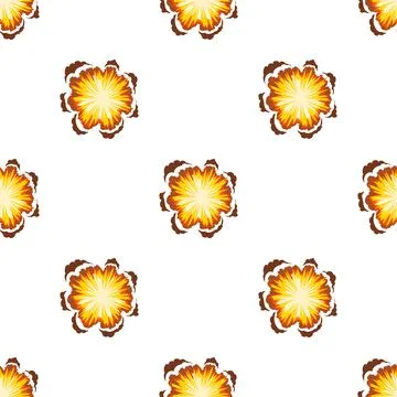 Explosion pattern seamless vector イラスト素材