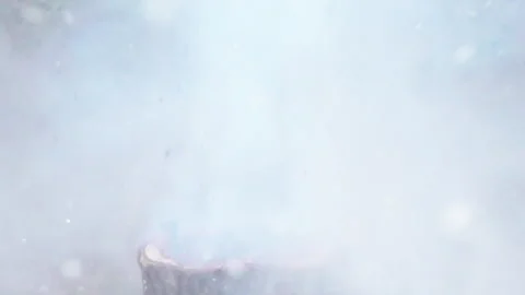 Explosion of a pear. Slow motion Stockbeeldmateriaal 142762271