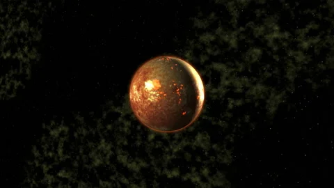 Explosion of the planet Vídeos de archivo 93966474