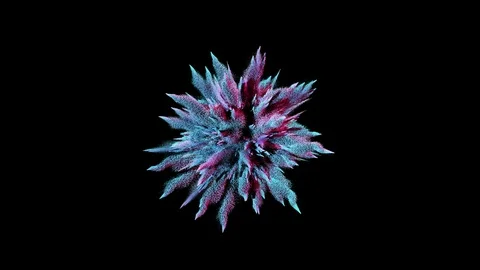 Explosion Powder 스톡 동영상 127096953