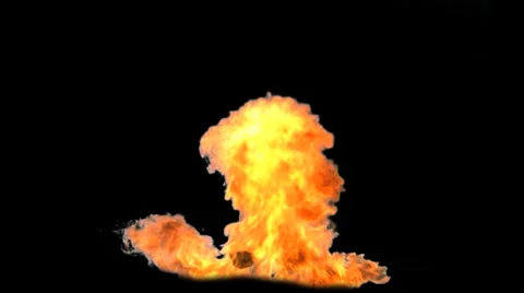 Explosion - pre keyed with alpha channel - 18 Stock-Footage 33624285