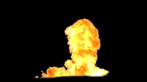 Explosion - pre keyed with alpha channel - 39 스톡 동영상 33635707