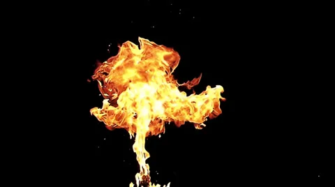 Explosion - pre keyed with alpha channel - 43 스톡 동영상 33636332