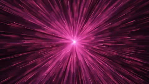 Explosion purple lights sparkles. Glowing light explodes Stock Footage 112366803