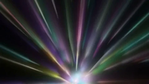 Explosion of ray lights Stock Footage 79805323