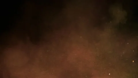The explosion of red smoke. slow motion Stock Footage 160059124