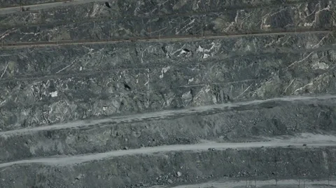 Explosion rocks in a quarry. Mining. Stock-Footage 37891368