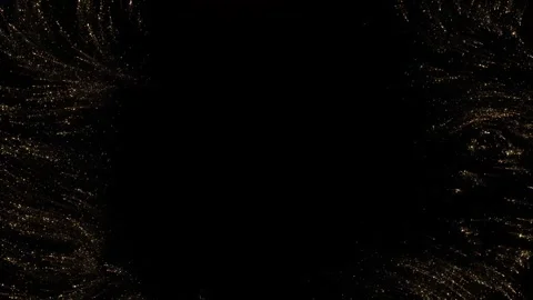 Explosion shockwave effect and divergent wave transparent background. Abstract Stock Footage 333957093