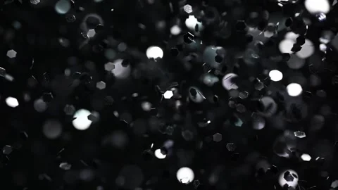 Explosion of silver sparkles. Vídeo Stock 257463848