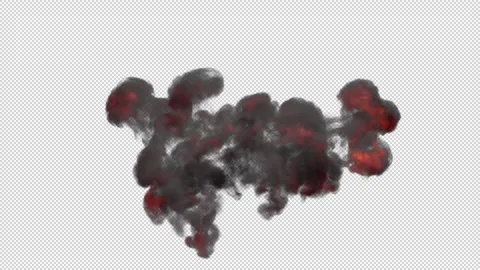 Explosion Sky 02 HD Stock Footage 312507867