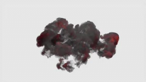 Explosion Sky 05 HD Stock Footage 312507891