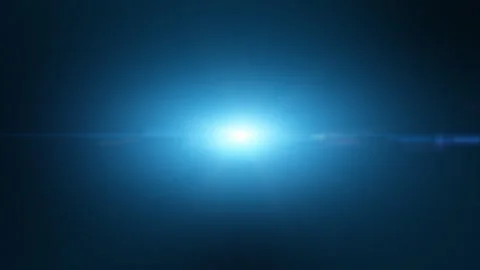 Explosion in the sky, Light ray flickering effect on dark blue background. Stock Footage 225294886