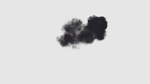 Explosion Smoke Stock Footage 227654736