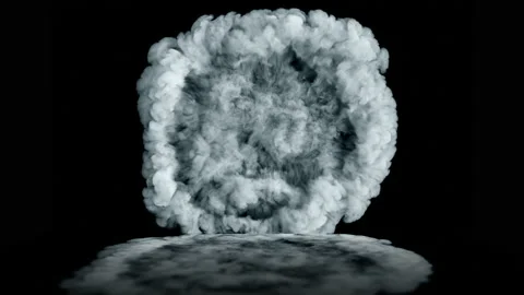 Explosion of Smoke Slow Motion Abstract Background Stock Footage 151188698