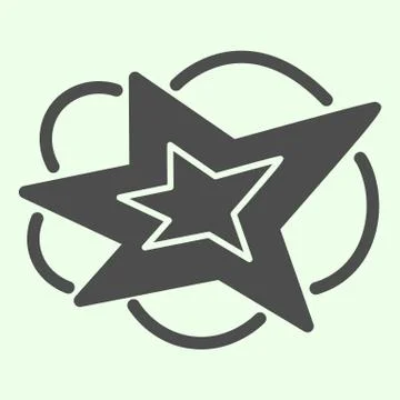 Explosion solid icon. Space Big Bang blast with flash glyph style pictogram on Ilustración de archivo