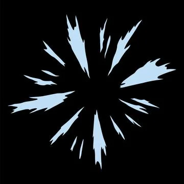 Explosion spark. Cartoon burst effect of vector comic boom and bang. Bomb blasts Illustrazione stock
