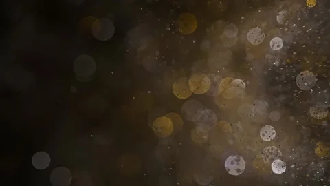 An explosion of sparkling dust. Splash of shiny silver and gold particles. Vídeo Stock 269708782