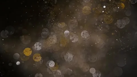 An explosion of sparkling dust. Splash of shiny silver and gold particles. Vídeo Stock 269708806