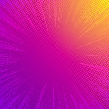 Explosion steam bubble pop art web header funny banner comics background. Stock-Illustration