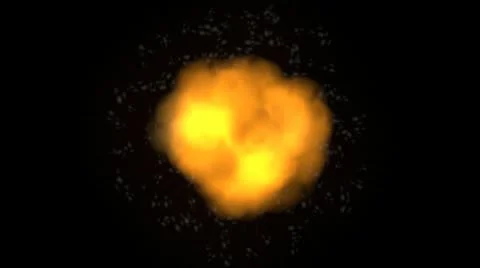 Explosion sun Stock Footage 10610462