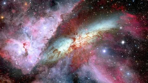 The explosion supernova. Bright star. Elements of this image furnished by ... Stock Photos