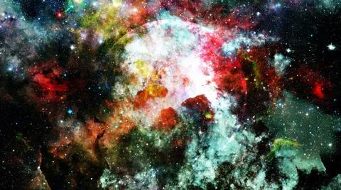 The explosion supernova. Bright star. Elements of this image furnished by ... Stock Photos