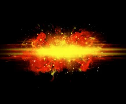 Explosion two Stock Illustration