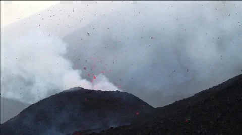 Explosion from the vent Stock Footage 53292094