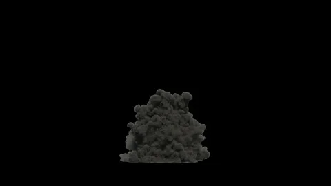 Explosion VFX Video stock 114308244