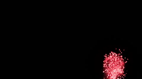 Explosion Of Vibrant Red Particles - 9 Stock Footage 67630427