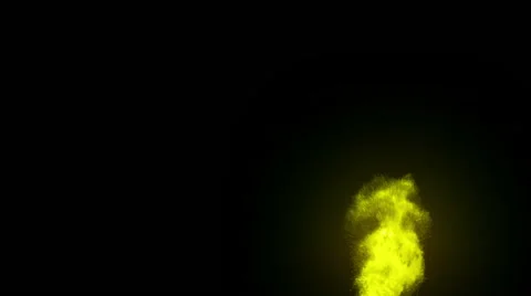 Explosion Of Vibrant Yellow Particles - 22 Stock Footage 67632783