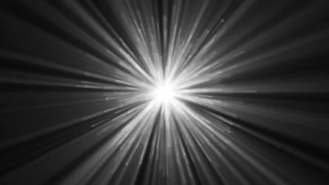 Explosion white lights sparkles. Glowing light explodes. Stock Footage 112366743