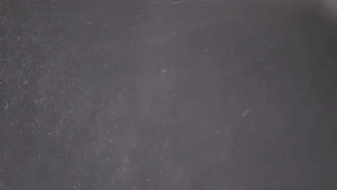 Explosion of White Particles, Powder, Snowflakes on Abstract Black Background Stock-Footage 223402972