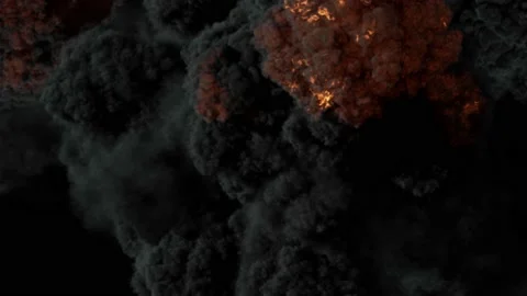 ExplosionBG11 Stockbeeldmateriaal 144145220