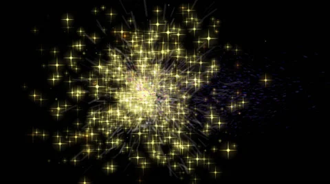 Explosions Light-Yellow | Particle Effects 動画素材 40277328