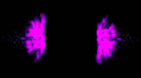 Explosions Purple | Particle Effects 動画素材 40277043