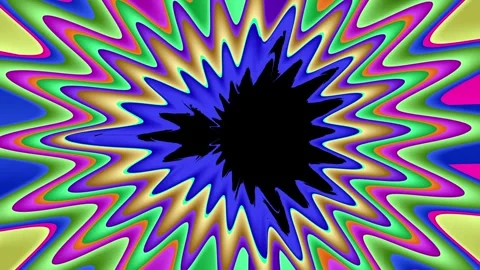 Explosive abstract loop with vibrant colorful fractal energy motion Vidéo 334343509