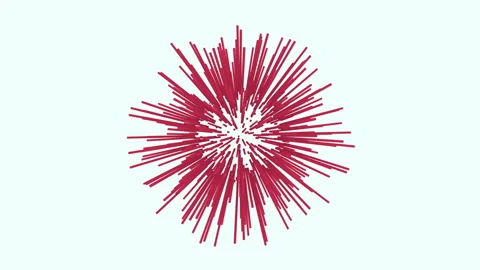 Explosive chaos a jagged symphony of red lines 스톡 동영상 303526907