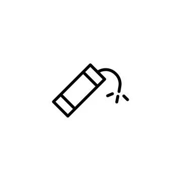 Explosive charge icon with a lit fuse represents concepts of risks and oppo.. Stock Illustration