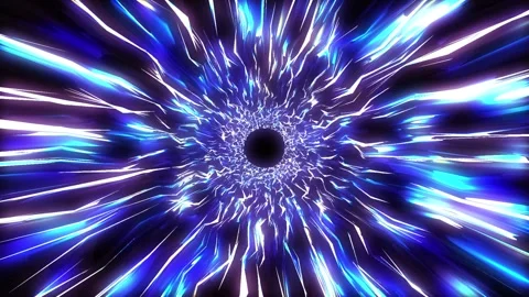 An explosive, dynamic abstract tunnel. Vídeos de archivo 295628311