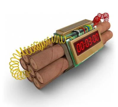 Explosive Stock Illustration