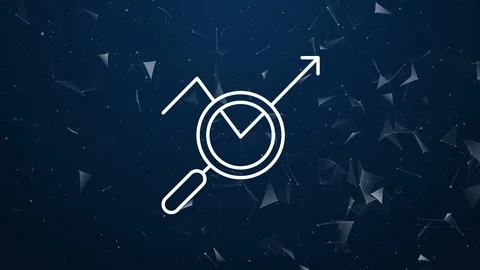 Explosive introduction of Analyzing data report trend concept. Stock Footage 120307790