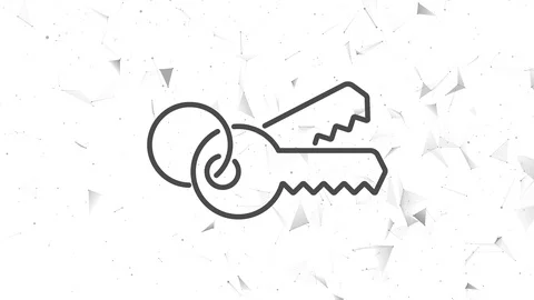 Explosive introduction of keys access concept. Stock Footage 120309414